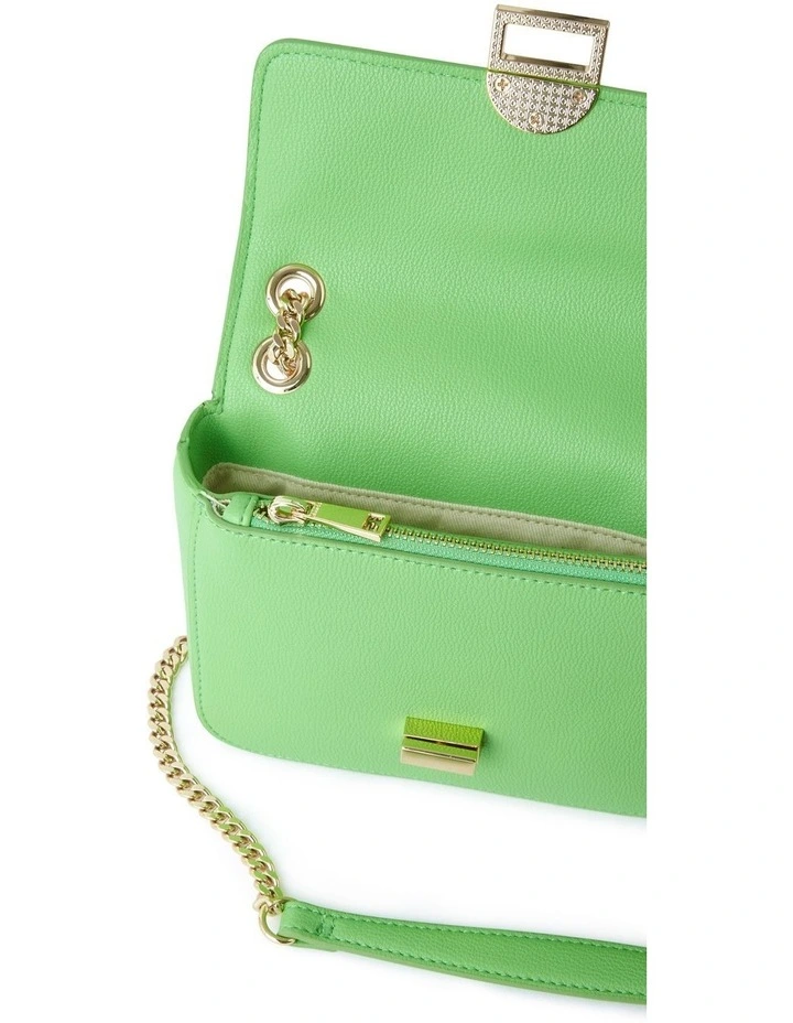 Marcs Mila Turn Lock Bag In Green 5 Marcs Mila Turn Lock Bag In Green - Image 3
