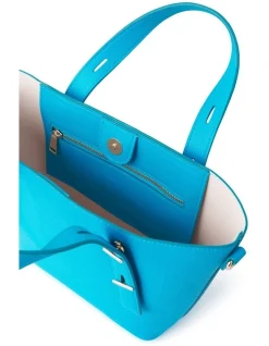Marcs Lily Mini Tote Bag In Capri Blue -Mocha shop 945093790 4 720x928