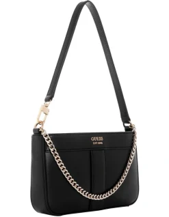 Guess Katey Baguette Shoulder Bag In Black -Mocha shop 946044280 3 720x928
