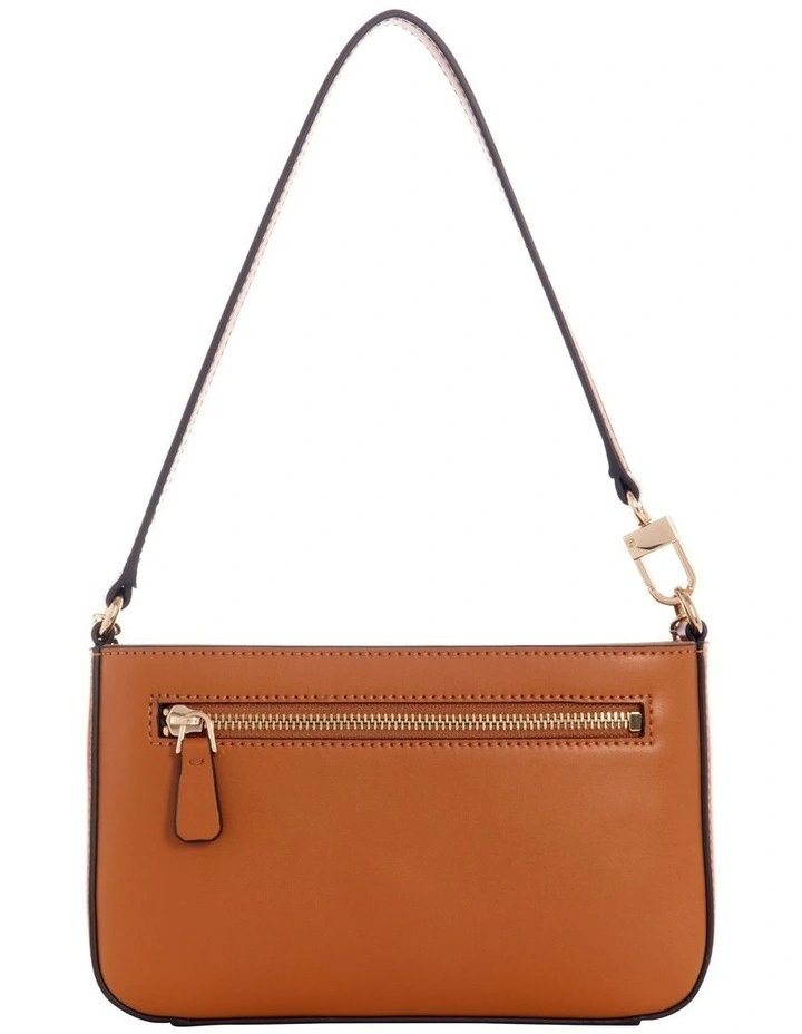 Guess Katey Baguette Shoulder Bag In Cognac 5 Guess Katey Baguette Shoulder Bag In Cognac - Image 3