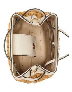 Guess Liguria Bucket Shoulder Bag In Stone Grey -Mocha shop 946044550 4 720x928