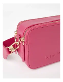 Marcs Budapest Camera Crossbody Bag In Fuchsia -Mocha shop 946439920 3 720x928