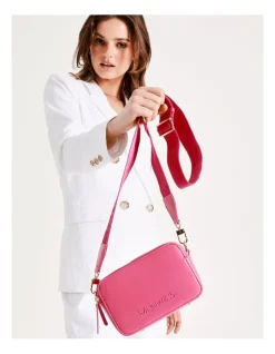 Marcs Budapest Camera Crossbody Bag In Fuchsia -Mocha shop 946439920 6 720x928