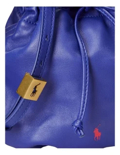 Polo Ralph Lauren The Pony Pouch In Navy Blue -Mocha shop 947183860 3 1 720x928