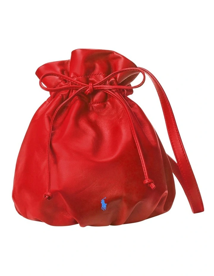 Polo Ralph Lauren The Pony Pouch In Red 3 Polo Ralph Lauren The Pony Pouch In Red
