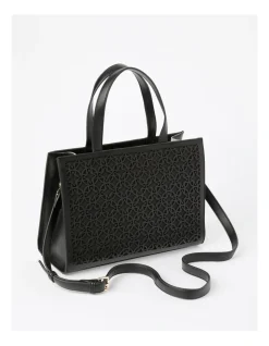 Marcs Salvador Tote Bag In Black -Mocha shop 948431080 3 720x928