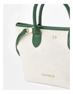 Marcs Turin Tote Bag In Green -Mocha shop 948431260 3 720x928
