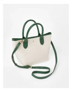 Marcs Turin Tote Bag In Green -Mocha shop 948431260 5 720x928