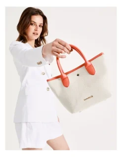 Marcs Turin Tote Bag In Fuchsia -Mocha shop 948431350 4 720x928