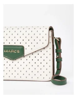 Marcs La Paz Crossbody Bag In White -Mocha shop 948431620 3 720x928