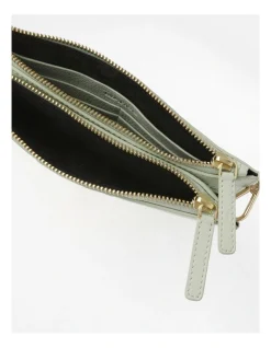 Marcs Whitney Leather Zip Top Crossbody Bag In Mint -Mocha shop 948446650 4 720x928