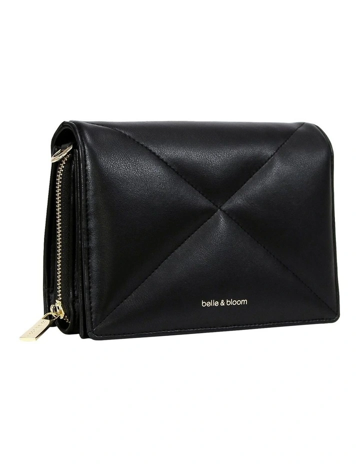 Belle & Bloom Moonlit Drive Leather Crossbody Bag In Black 5 Belle & Bloom Moonlit Drive Leather Crossbody Bag In Black - Image 3