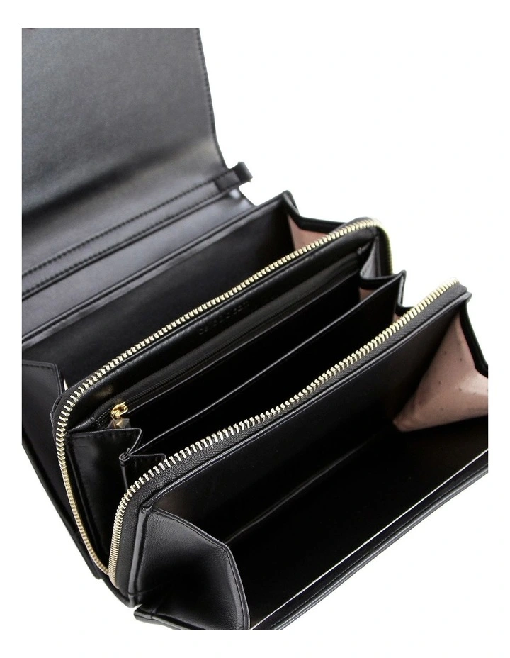 Belle & Bloom Moonlit Drive Leather Crossbody Bag In Black 9 Belle & Bloom Moonlit Drive Leather Crossbody Bag In Black - Image 7