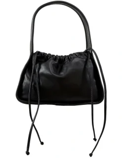 Belle & Bloom Thing Called Love Leather Handbag In Black