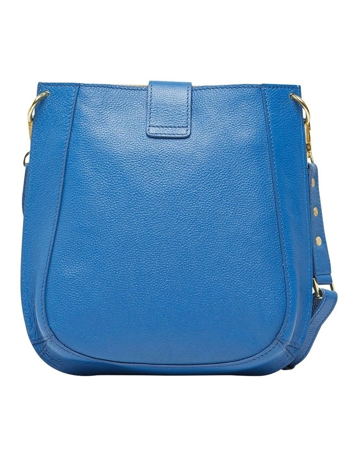 Oxford Susi Leather Saddle Bag In Blue 4 Oxford Susi Leather Saddle Bag In Blue - Image 2