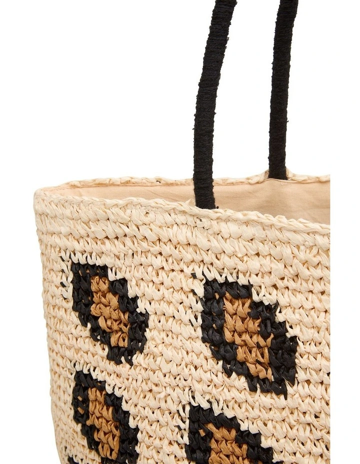 David Lawrence Charli Woven Bag In Natural 6 David Lawrence Charli Woven Bag In Natural - Image 4