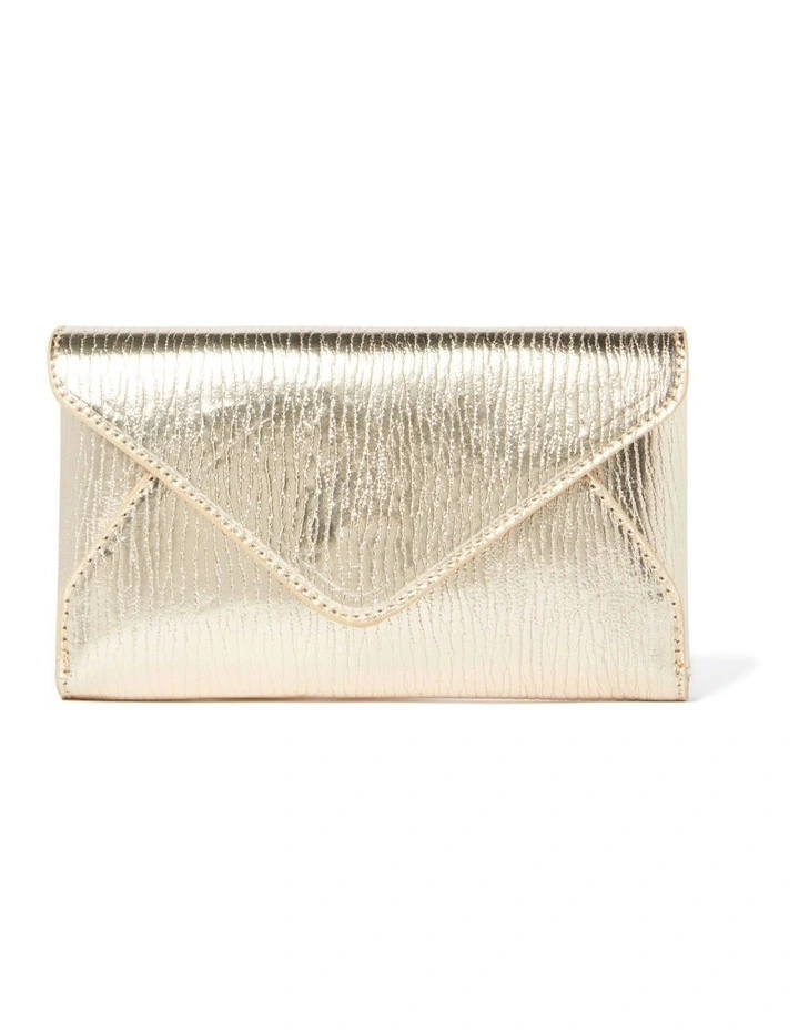 Forever New Paris Envelope Clutch In Gold 3 Forever New Paris Envelope Clutch In Gold
