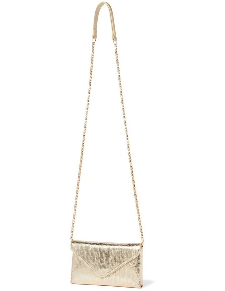 Forever New Paris Envelope Clutch In Gold 4 Forever New Paris Envelope Clutch In Gold - Image 2
