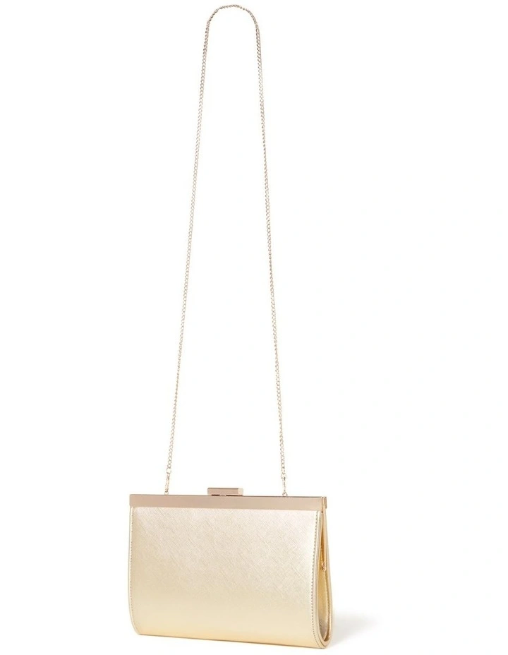 Forever New Anastasia Clutch In Gold 5 Forever New Anastasia Clutch In Gold - Image 3