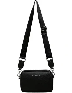 Status Anxiety Plunder Zip Top Crossbody Bag In Black