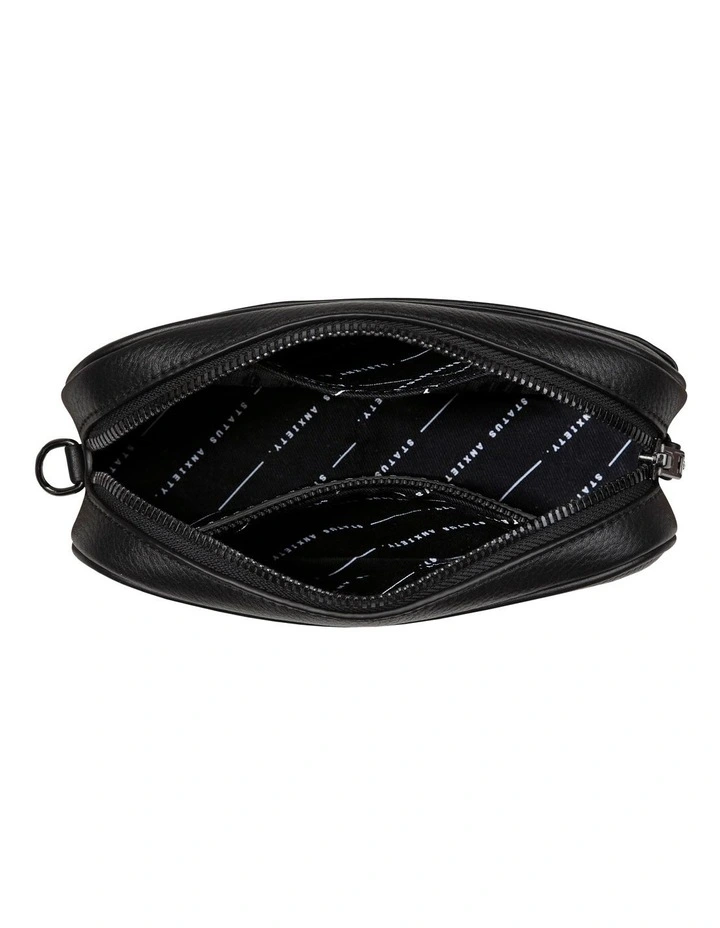 Status Anxiety Plunder Zip Top Crossbody Bag In Black 7 Status Anxiety Plunder Zip Top Crossbody Bag In Black - Image 5