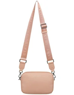 Status Anxiety Plunder Zip Top Crossbody Bag In Pink