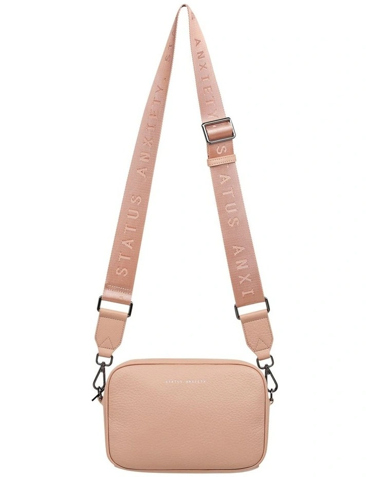 Status Anxiety Plunder Zip Top Crossbody Bag In Pink 3 Status Anxiety Plunder Zip Top Crossbody Bag In Pink