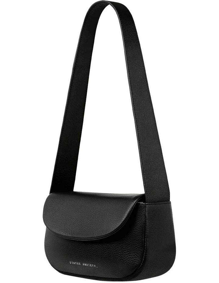 Status Anxiety One Of These Days Flapover Shoulder Bag In Black 5 Status Anxiety One Of These Days Flapover Shoulder Bag In Black - Image 3