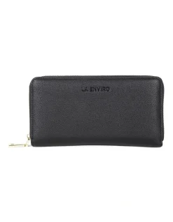Emerge Woman Eva Vegan Wallet In Black