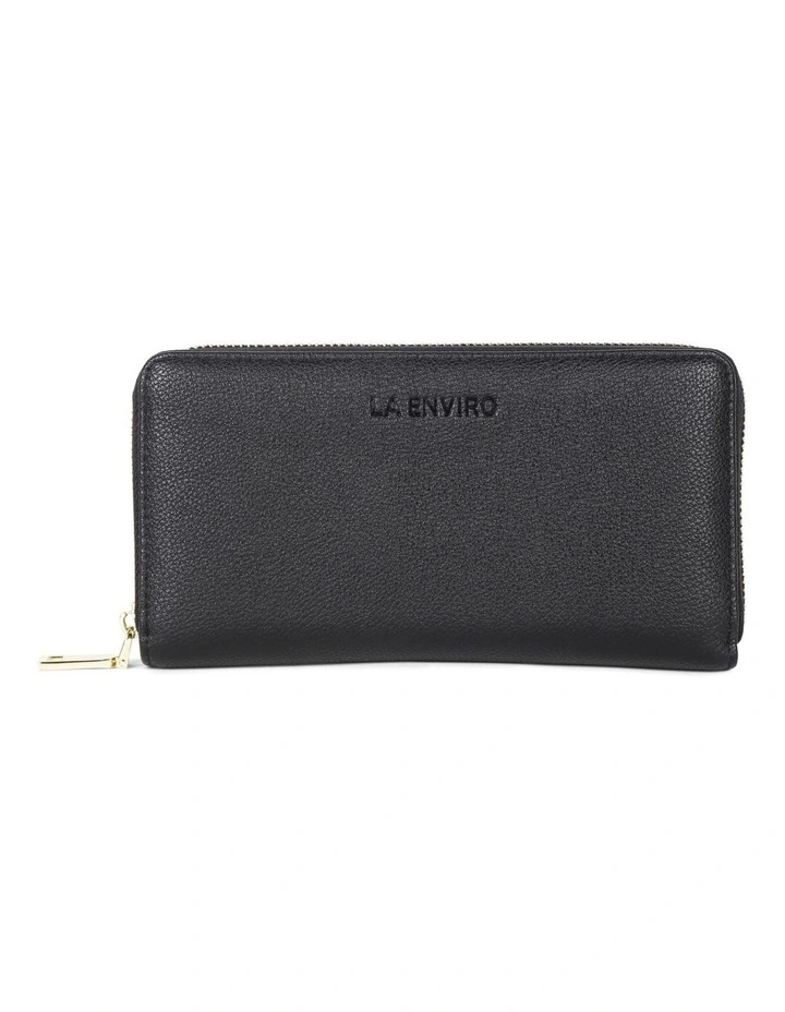 Emerge Woman Eva Vegan Wallet In Black 3 Emerge Woman Eva Vegan Wallet In Black