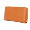 Emerge Woman Eva Vegan Wallet In Tan Brown