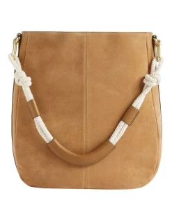 French Connection Nikita Leather Hobo -Mocha shop 955493920 3 720x928