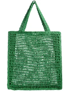 French Connection Summer Textured Tote