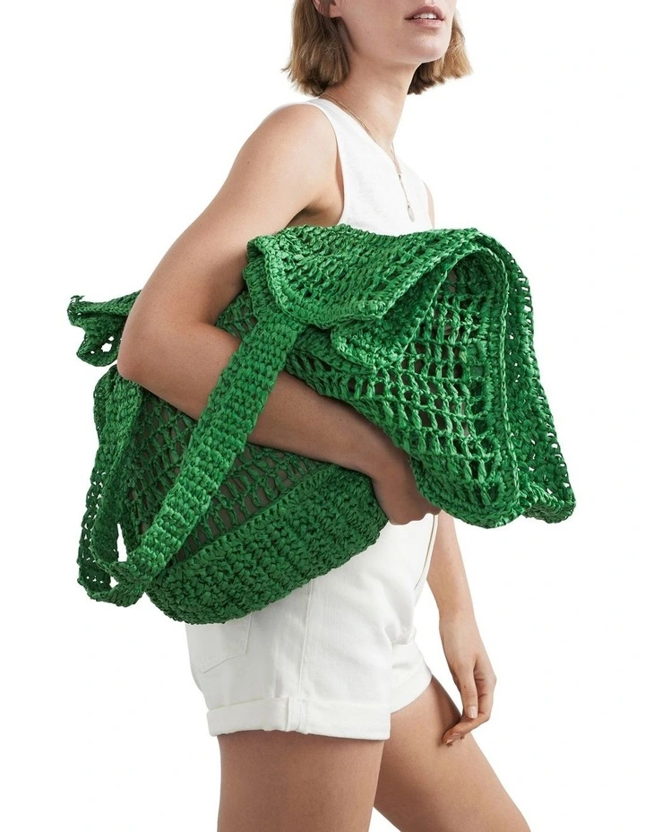 French Connection Summer Textured Tote 4 French Connection Summer Textured Tote - Image 2