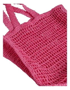 French Connection Summer Textured Tote -Mocha shop 955531450 955519840 4 720x928