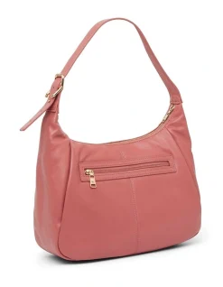 David Lawrence Tallulah Hobo Bag In Petal -Mocha shop 957479410 3 720x928