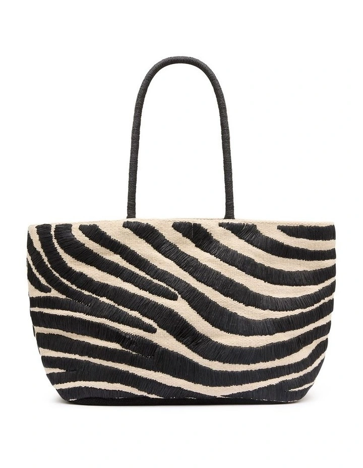 David Lawrence Martie Woven Bag In Black Multi 3 David Lawrence Martie Woven Bag In Black Multi