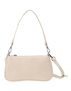 Mocha Carla Mini Crossbody Bag In Cream