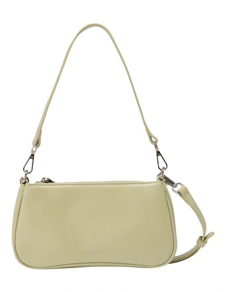 Mocha Carla Mini Crossbody Bag In Green 3 Mocha Carla Mini Crossbody Bag In Green