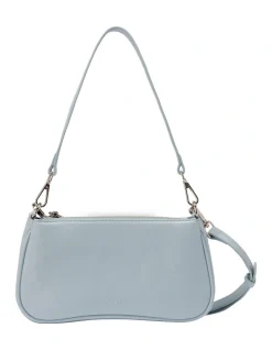 Mocha Carla Mini Crossbody Bag In Blue