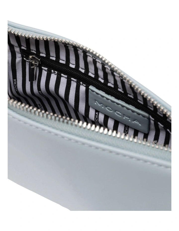 Mocha Carla Mini Crossbody Bag In Blue 5 Mocha Carla Mini Crossbody Bag In Blue - Image 3