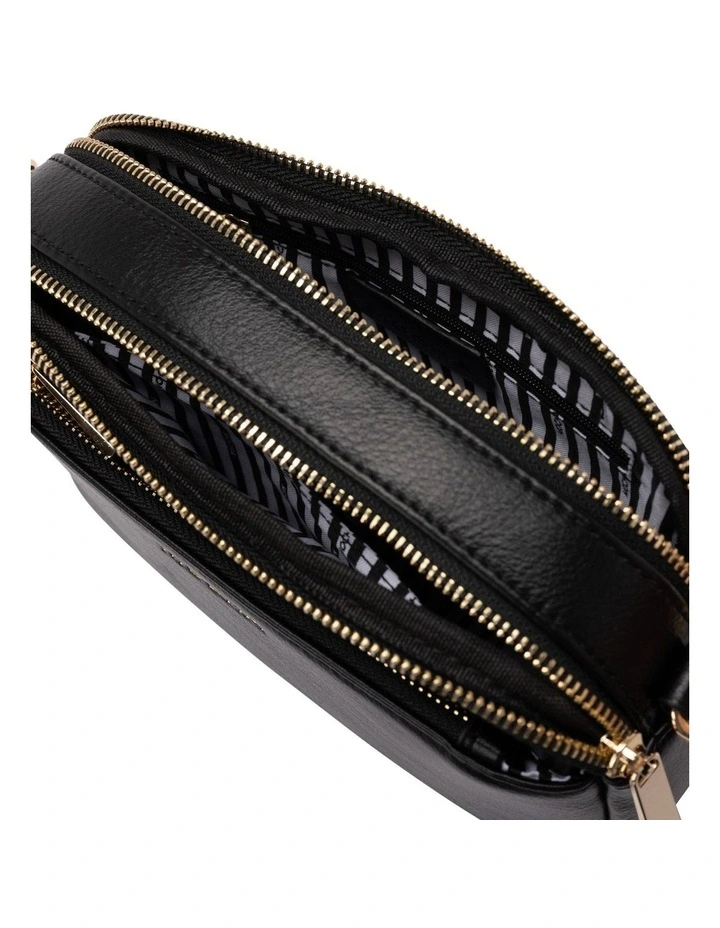 Mocha Laural Crossbody Bag In Black/Light Gold 5 Mocha Laural Crossbody Bag In Black/Light Gold - Image 3