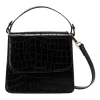Mocha Bindi Croc Embossed Crossbody In Black -Mocha shop 958712860 1 720x928