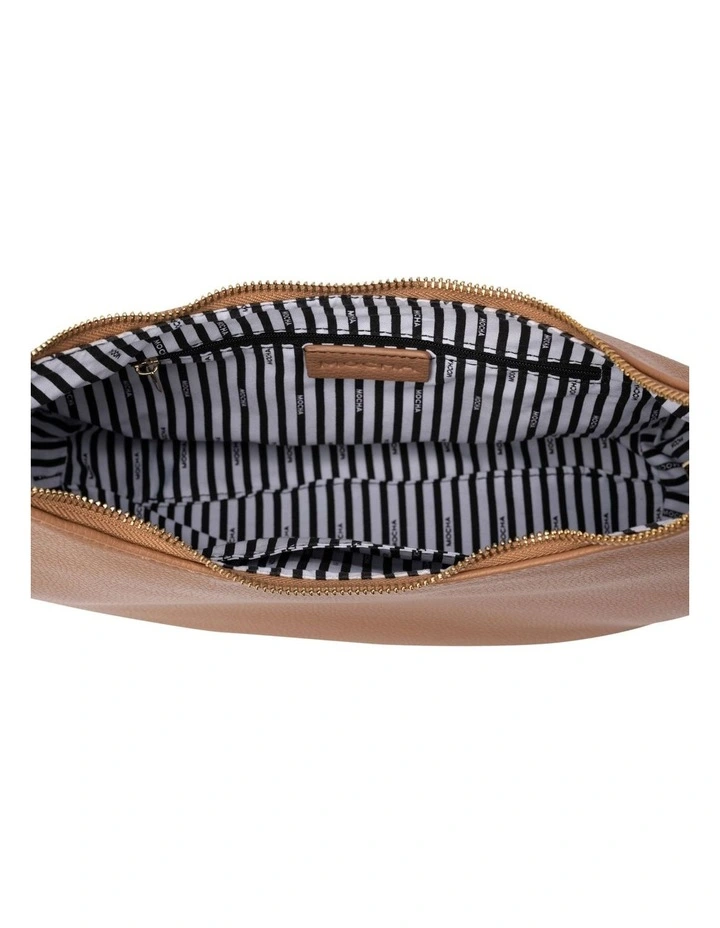 Mocha Billie Hobo Bag In Tan 5 Mocha Billie Hobo Bag In Tan - Image 3