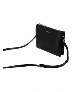 Mocha Double Jessie Crossbody In Black/Silver -Mocha shop 958713940 4 720x928