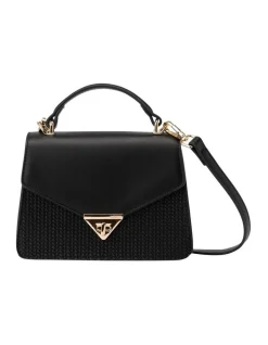 Mocha Tessa Mini Handbag In Black