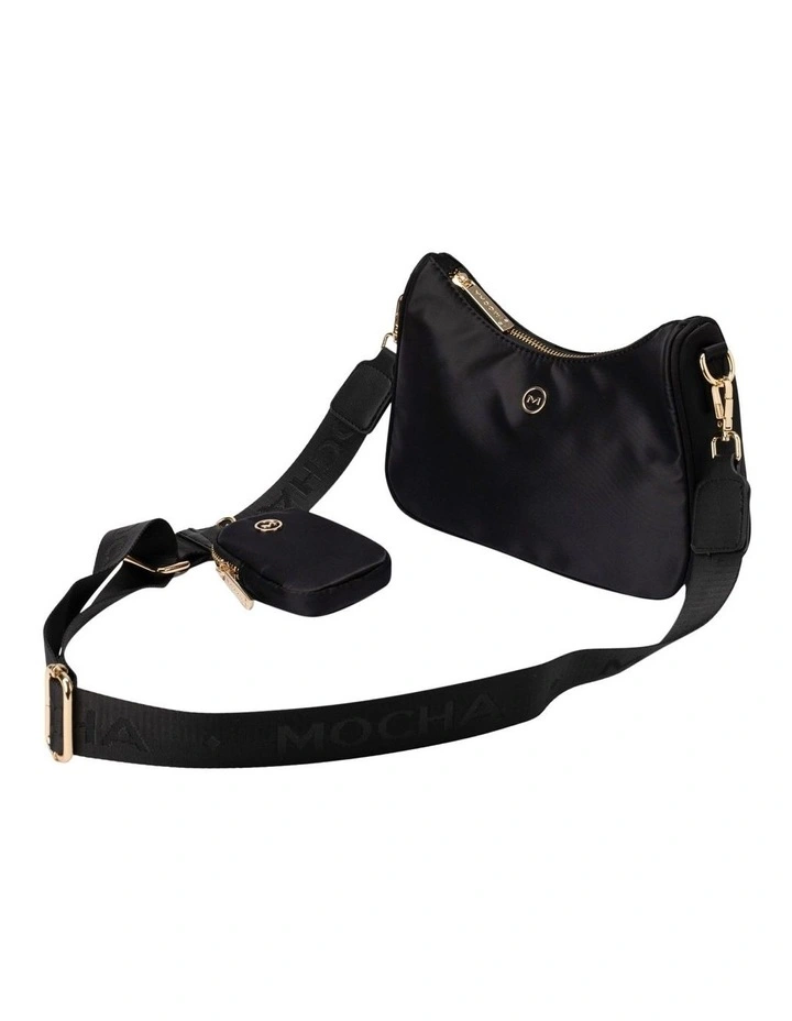 Mocha Ebby Crossbody Bag In Black 6 Mocha Ebby Crossbody Bag In Black - Image 4