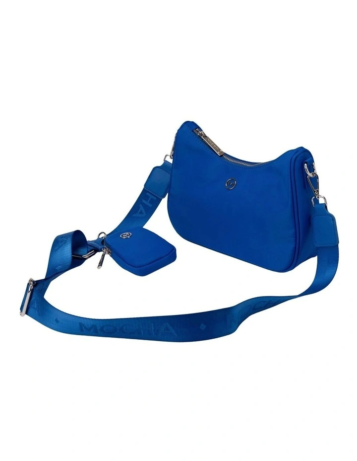 Mocha Ebby Crossbody Bag In Blue 6 Mocha Ebby Crossbody Bag In Blue - Image 4