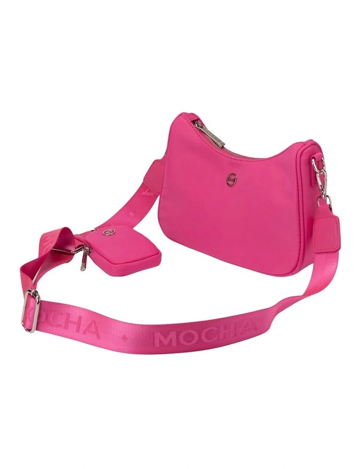 Mocha Ebby Crossbody Bag In Pink 6 Mocha Ebby Crossbody Bag In Pink - Image 4