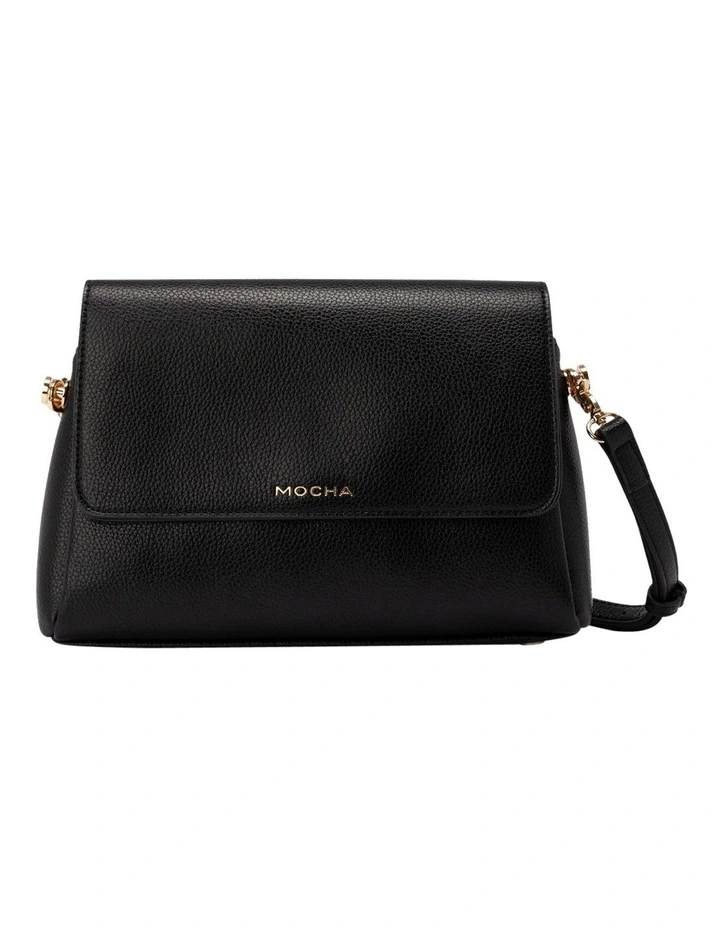 Mocha Edith Crossbody Bag In Black 3 Mocha Edith Crossbody Bag In Black